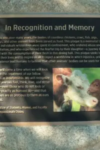 Pitzer College Unveils Historic Animal Recognition Memorial Outside Dining Hall to Inspire Reflection